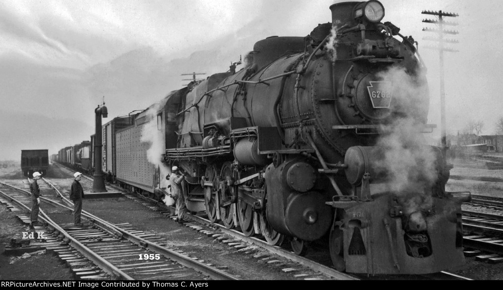 PRR 6762, M-1B, #1 of 2, 1955